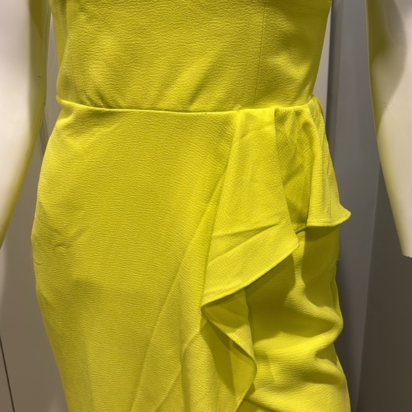 NWOT Dress the Population Kai in lemongrass - Picture 5 of 15